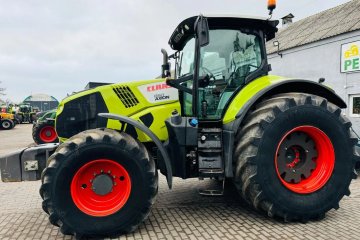 Claas Axion 850, 2016r. 265 KM, miękka kabina, obciążniki, nowe opony