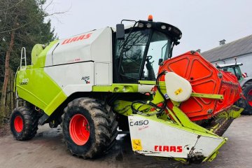 Claas Tucano 430 APS, NAPĘD 4x4! 2009 Rok! składany heder 4,5 metra