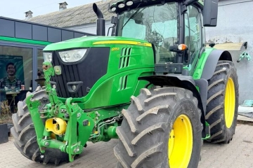 John Deere 6195R 195-235KM, 2018 rok! przedni TUZ i WOM, TLS, GPS