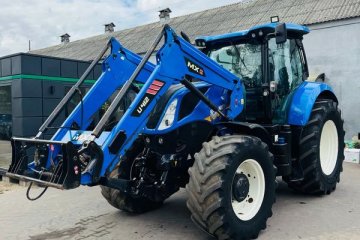 NEW HOLLAND T7.190 z turem MX U412, 190 KM, przedni TUZ, miękka oś