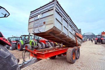 Przyczepa skorupowa tandem Gourmelon 14T