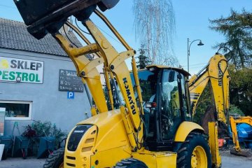 Koparko ładowarka KOMATSU WB93R 2007r, teleskop,łyżka krokodyl JCB 3cx