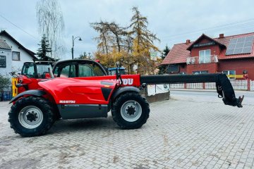 Manitou MLT 840-115 PS, 2013 rok, 8 m teleskop, 4 tony udźwigu, 5762 m