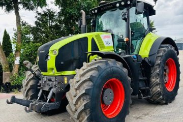 Claas Axion 940 CMATIC CEBIS, 2014r, nowe opony, pneumatyka