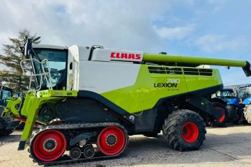 2019r, silnik MERCEDES, heder 12,5m VARIO ze stołem do rzepaku, nawig