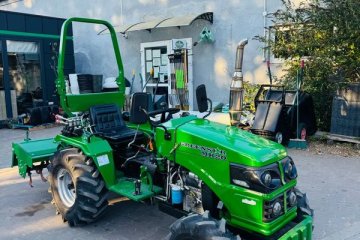 MINITRAKTOREK GREENSTAR MK20, 2024 rok! 2,4 mtg! NOWY! Z glebogryzarką