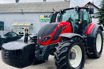 Valtra T234A, nawigacja TRIMBLE, przedni TUZ, obciążnik, miękka oś