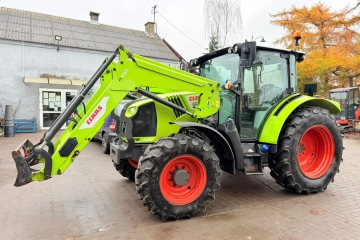 z turem CLAAS FL100c 4 cyl 100km, 2021 rok, tylko 250CM wysokości!