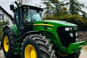 JOHN DEERE 7730, 2008r, 229KM, pneumatyka, TLS