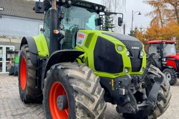 Claas Axion 870 CMATIC CEBIS, pneumatyka, miękka oś i kabina