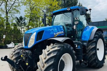 NEW HOLLAND T7.260, 2015r, 260KM, miękka oś i kabina, pneumatyka