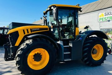 JCB FASTRAC 4220, 2016 rok, 235 KM SISU, 70KM/H, 4 koła skrętne