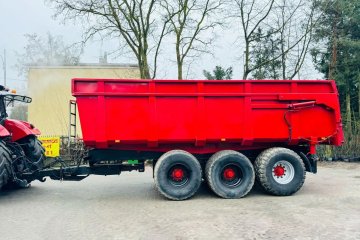 Przyczepa Morso TRIDEM 24 tony ładowności, szerokie koła 560 MICHELIN,