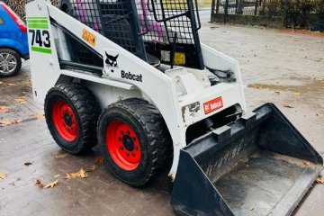 BOBCAT 743 na sprzedaż! SILNIK KUBOTA 4 cylindry, 40kM