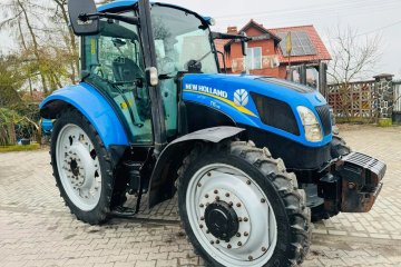 New Holland T5.115! 2014 ROK! DWA KOMPLETY KÓŁ! Zobacz! td5, TANIO!