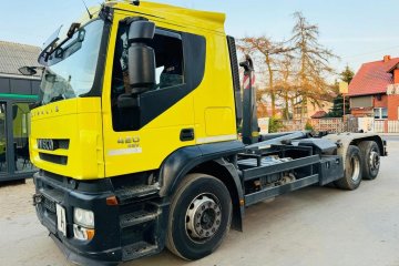 Hakowiec Iveco Stralis 420 EEV, 420 km, zabudowa MEILLER-KIPPER