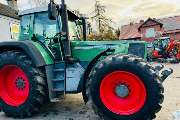 Fendt Favorit 818, MAN 190km, miękka oś i kabina, pneumatyka, TUZ, WOM