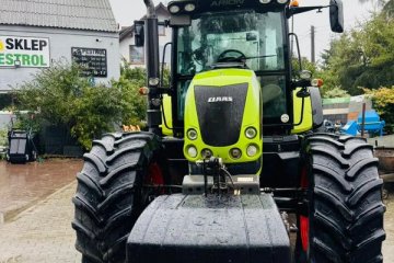 Claas Arion 630, przedni TUZ i WOM, pneumatyka, nawigacja