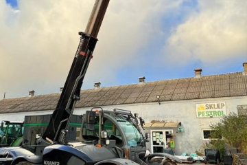 KRAMER KT 447 kamera cofania, 40 km/h, centralne smarowanie, 7 metrów,