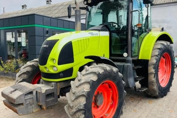Claas Ares 657 ATZ, pneumatyka, obciążniki, John deere 6068, 125kM