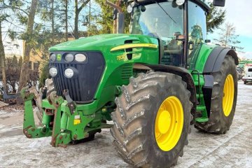 JOHN DEERE 7830 AUTOQUAD, 2007r, przedni TUZ i WOM, miękka ośka