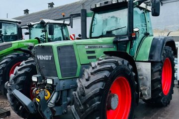 Fendt Favorit 818, MAN 190km, miękka oś i kabina, pneumatyka, TUZ, WOM