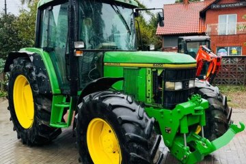 John Deere 6400, 1996 rok PNEUMATYKA Bezawaryjna jednostka! 100 kM!!