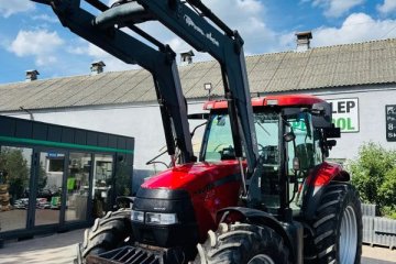 CASE MXU 115 PRO, 2006r, z ładowaczem czołowym QUICKE Q55, pneumatyka,