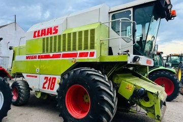 KOMBAJN CLAAS MEGA 218! HEDER C600! MERCEDES! dominator,208,108,350