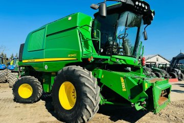 KOMBAJN JOHN DEERE W540i, 2017r, heder 5,5m z wózkiem i stołem Zürn
